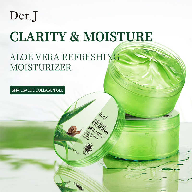 Snail Cream Gel - 300g 달팽이 알로에 콜라겐 젤 수분