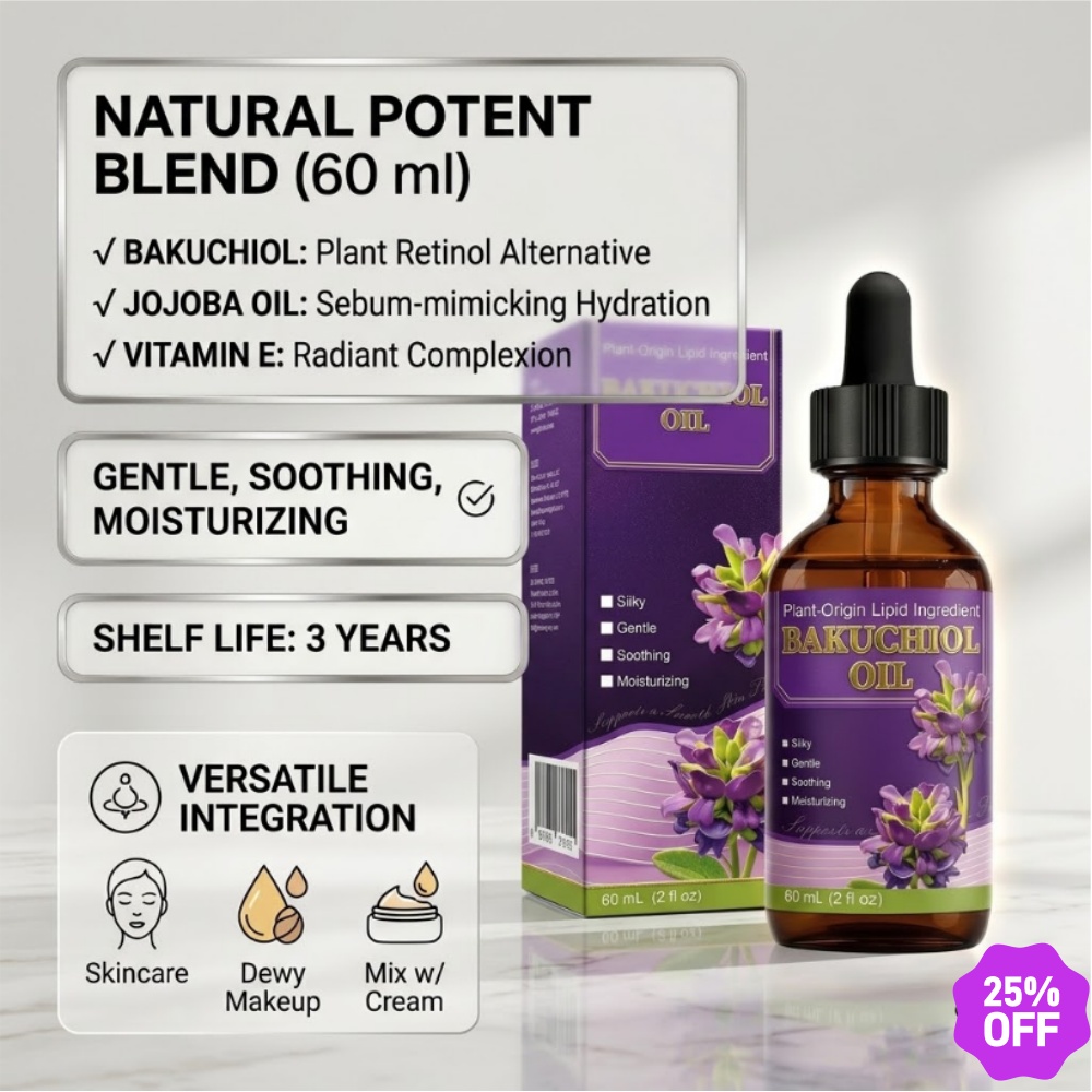 바쿠치올 페이스 오일 천연 레티놀 대체 안티에이징 주름 - Bakuchiol Retinol Alternative 리뷰 및 가격