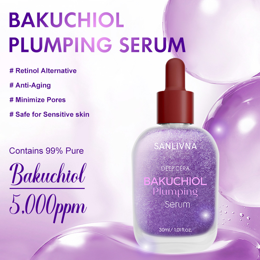 바쿠치올 플럼핑 앰플 세럼 - 잔주름 개선을 위한 순한 - Bakuchiol Retinol Alternative 리뷰 및 가격