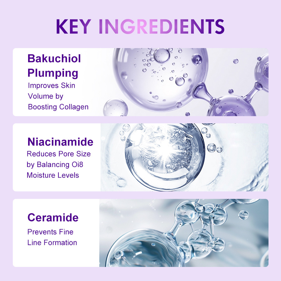 바쿠치올 플럼핑 앰플 세럼 - 잔주름 개선을 위한 순한 - Bakuchiol Retinol Alternative 리뷰 및 가격