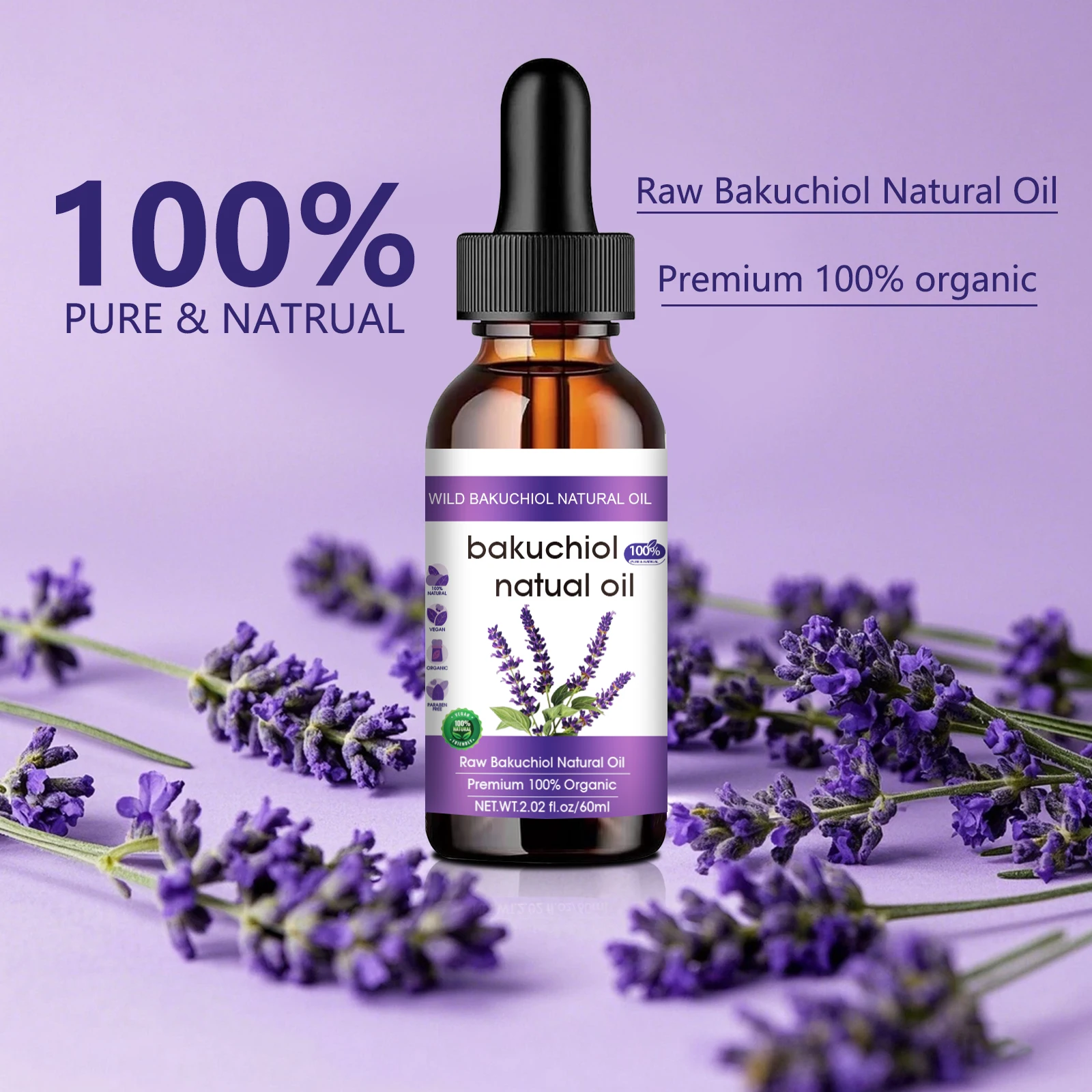 보태니컬 안티에이징 페이스 오일 60ml - 바쿠치올  - Bakuchiol Retinol Alternative 리뷰 및 가격