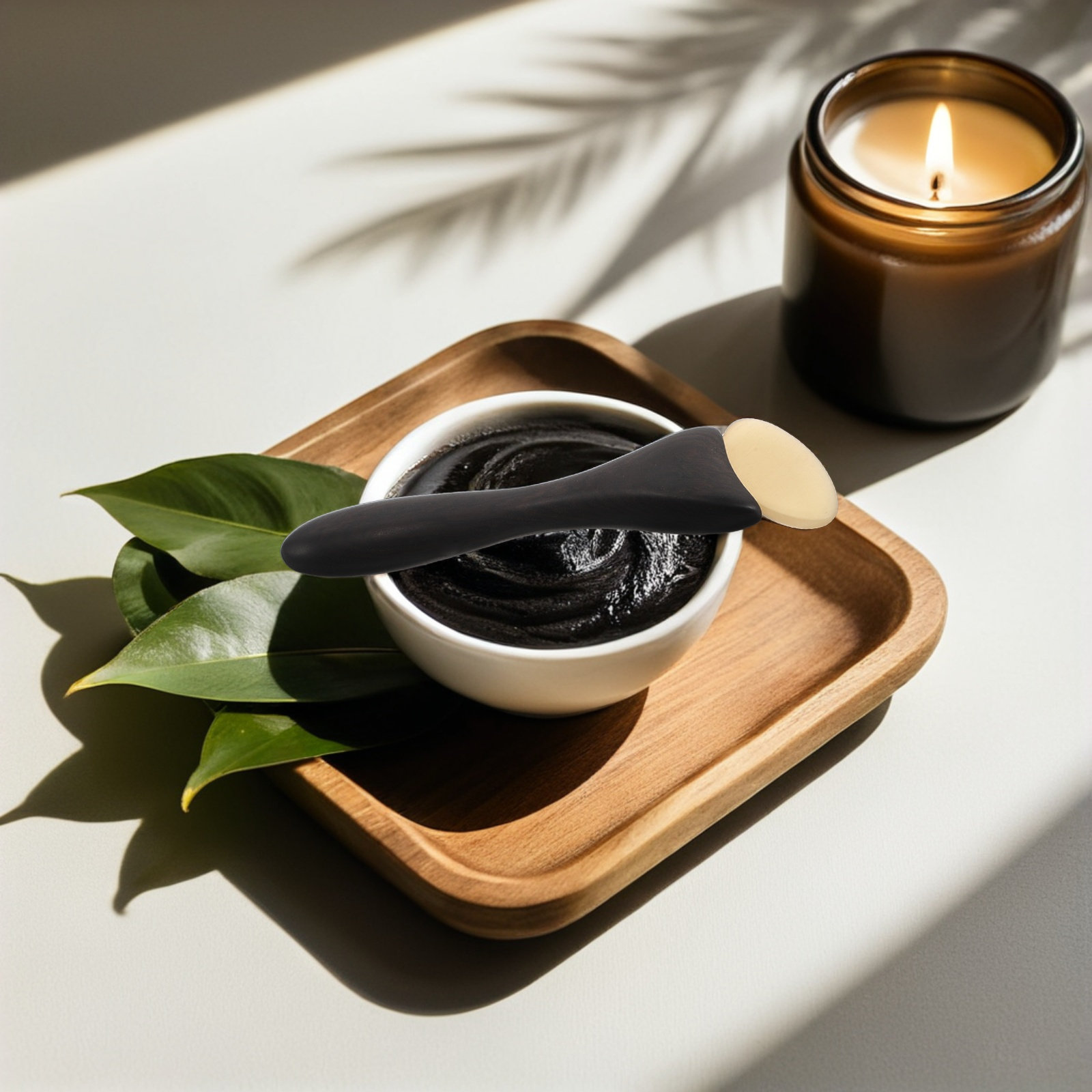 샌달우드 페이셜 마사저 천연 나무 아이 롤러 구아샤 도 - Skincare Natur E 리뷰 및 가격