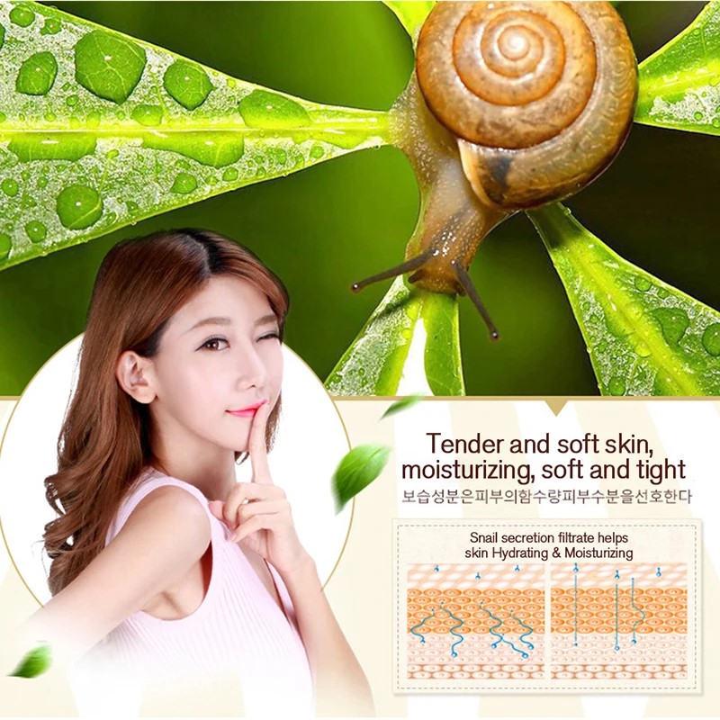 눈가 주름을 제거하는 안티에이징 화이트닝 달팽이 크림  - Snail Cream Gel 리뷰 및 가격