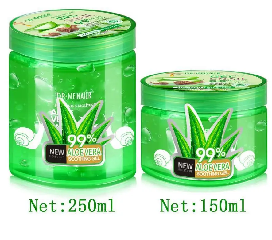 150ml 250ml 알로에 베라 젤 천연 달팽이 페이 - Snail Cream Gel 리뷰 및 가격